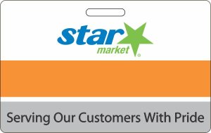 (image for) Star Market ID Badges for Minors 16-17 Years Old (Pack of 5)