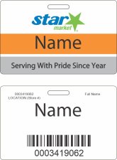(image for) Star Market ID Badge for Minors 16-17 Years Old