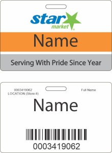 (image for) Star Market ID Badge for Minors 16-17 Years Old