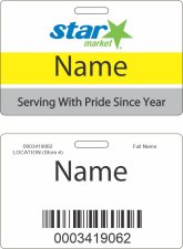(image for) Star Market ID Badge for Minors 14-15 Years Old