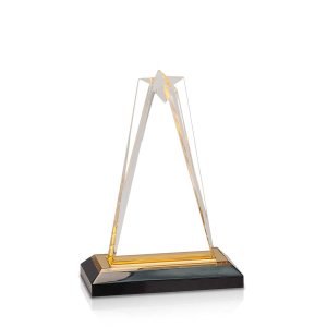 (image for) Gold Star Impress Acrylic Award - Small