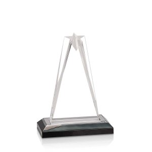 (image for) Silver Star Impress Acrylic Award - Small