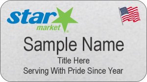 (image for) Star Market Silver Veteran Badge