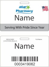 (image for) Star Market Pharmacy ID Veteran Badge