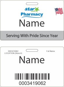 (image for) Star Market Pharmacy ID Veteran Badge