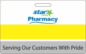 (image for) Star Market Pharmacy ID Badges for Minors 14-15 Years Old (Pack of 5)