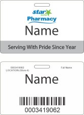(image for) Star Market Pharmacy ID Badge