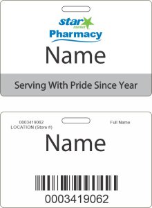 (image for) Star Market Pharmacy ID Badge