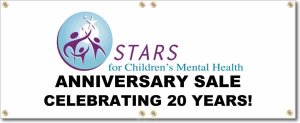(image for) STARS For Children\'s Mental Health Banner Logo Center