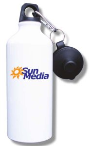 (image for) Sun, The Water Bottle - White
