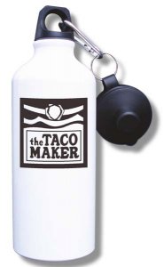 (image for) Taco Maker, The Water Bottle - White