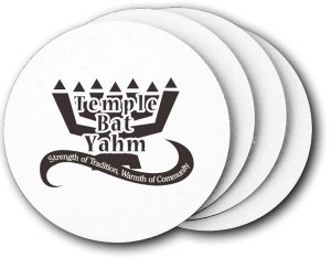 (image for) Temple Bat Yahm Coasters (5 Pack)