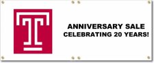 (image for) Temple University Banner Logo Left