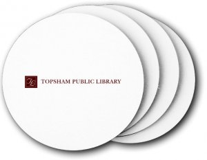 (image for) Topsham Public Library Coasters (5 Pack)