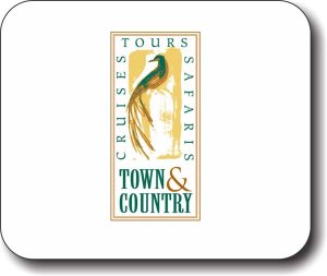 (image for) Town and Country Travel Mousepad