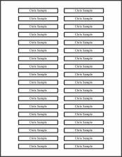 (image for) Label Sheet