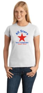 (image for) All Stars Tours and Transportation Women\'s T-Shirt