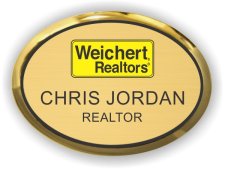 (image for) Weichert Realtors Gold Executive Oval Badge