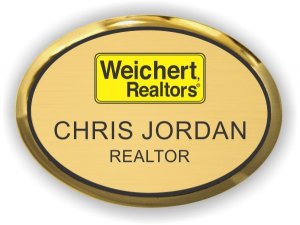 (image for) Weichert Realtors Gold Executive Oval Badge