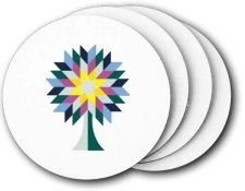 (image for) West Virginia Bureau of Senior Services Coasters (5 Pack)