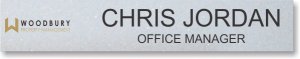 (image for) Woodbury Gardens Nameplate