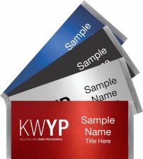(image for) Large Meridian Name Badges