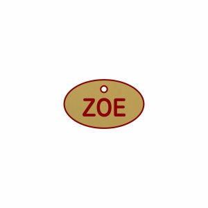 (image for) ZOE Pin For Name Badge
