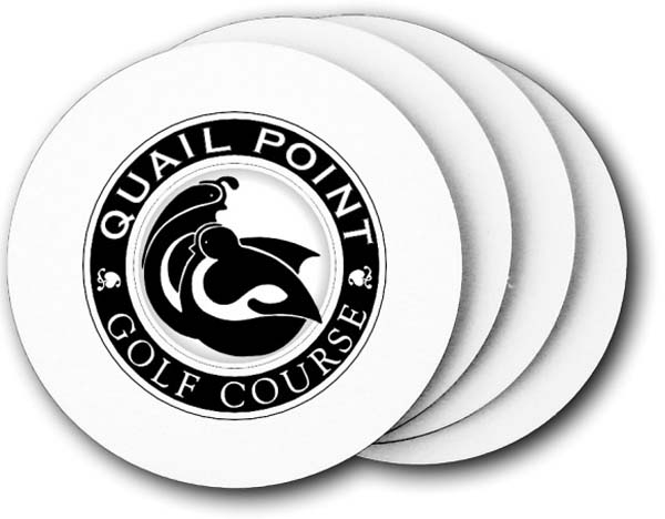 Golf Course Coaster Quail Point Golf Course Coasters (5 Pack) - $15.87 | NiceBadge™
