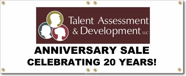 Talent Assessment & Development Banner Logo Center - $99.00 | NiceBadge™