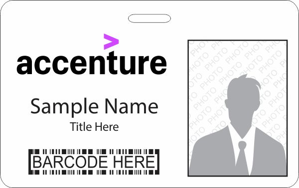 Accenture Employee Id Card Sample