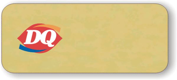 Dairy Queen Logo B Gold Logo Only Badge Nicebadge