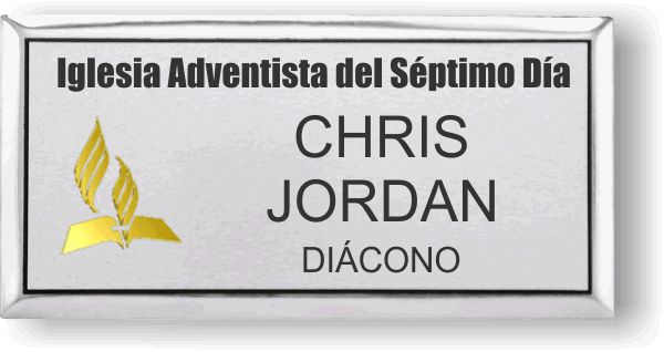 Iglesia Adventista del Septimo Dia Executive Silver Badge - $ |  NiceBadge™