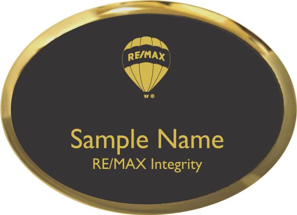 Remax Integrity Oval Executive Gold Other badge - $13.35 | NiceBadge™