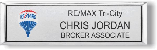 Remax Balloon Logo Style 1 Small Executive Silver Badge - $9.98 ...
