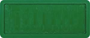 Emerald Name Badge Frame