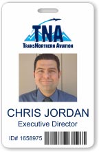 TNA Barcode ID Badge