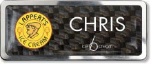 Carbon Insert Name Badge