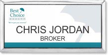 Color Executive Name Badge