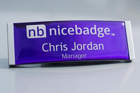 Meridian Name Badge 1