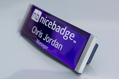 Meridian Name Badge 3