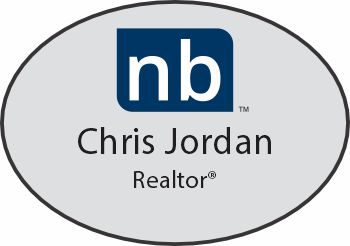 Silver Oval Name Badge